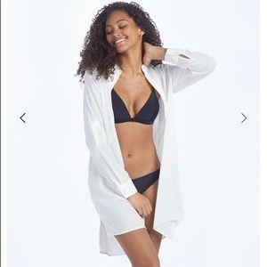 Summersalt The Short Effortless Shirtdress Cover-Up -Sz Large